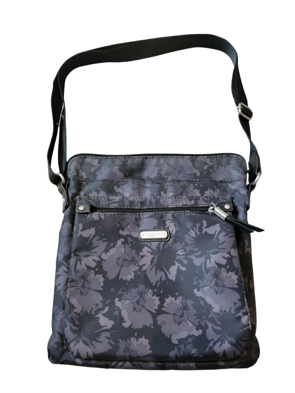 Baggallini New Classic Go Bagg Onyx Floral